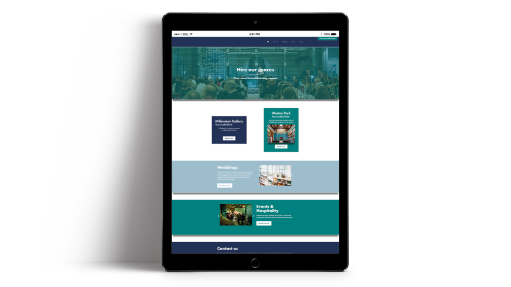 Museums Sheffield website